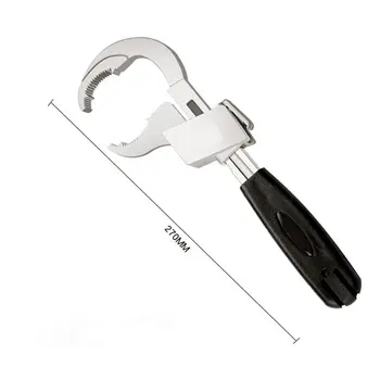 Ключ F50 С большим отверстием Многофункциональный кран Барботерный Ключ Кухня Ванная Комната Нескользящий инструмент для удаления Носика Фильтр-рыхлитель