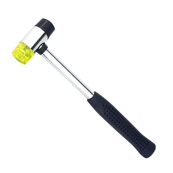 25 мм Мини-молоток Двухсторонние бытовые Резиновые молотки Многофункциональный Ручной инструмент для ювелирных изделий DIY