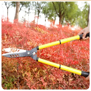ножницы телескопические ножницы для газонов мощные ножницы для фруктовых веток садовые ножницы для ландшафтной изгороди с длинной ручкой для обрезки садовых ножниц