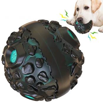 Игрушка для домашних собак, Метеоритный скрип, жевательный шарик для домашних животных, игрушки для тренировки взаимодействия коренных зубов собаки и щенка 2023 Новинка