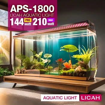 LICAH Aquatic Plants Light APS-1800/Пресная вода/175 ~ 192 см Бесплатная доставка