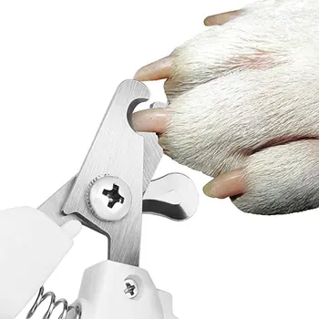 Профессиональный безопасный триммер для ногтей для собак и кошек, Трудозатратная машинка для стрижки ногтей для домашних животных, Удобные принадлежности для ухода за собаками из нержавеющей стали