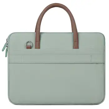 Сумка для ноутбука в нейтральном стиле, стильная водонепроницаемая сумка для ноутбука, минималистичный деловой стиль для мужчин и женщин