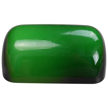 Стеклянная КРЫШКА ЛАМПЫ BANKER зеленого цвета/абажур из стекла Bankers Lamp