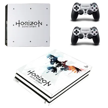 Наклейка Horizon Zero Dawn для PS4 Pro Skin, наклейка-наклейка, Защитная пленка для скинов консоли и контроллера, винил