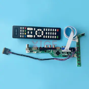 ЖК-плата контроллера Подходит для N101L6 N101LGE CLAA101NB01A USB + AV + HDMI + VGA ТВ Аналоговый комплект DIY Матрица ноутбука 10,1 