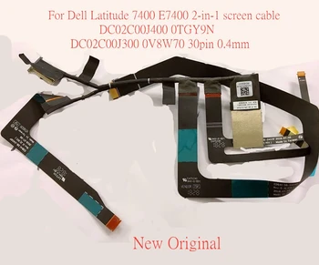 Новый оригинальный ЖК-кабель EDP для ноутбука Dell Latitude 7400 E7400 2-в-1 экранный кабель DC02C00J400 0TGY9N DC02C00J300 0V8W70 30pin