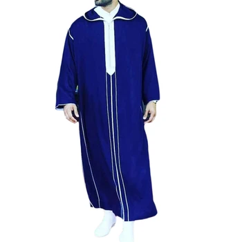 Традиционная мусульманская одежда Ид Ближнего Востока Арабская Джубба Тобе на четыре сезона