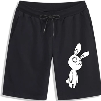 Новые мужские шорты Zombie Rabbit Bunny Gothic Halloween из чистого хлопка США Em1 Популярные мужские шорты